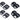 Zunsport G8X M3 / M4 Vorsteiner Aero Front Grille Mesh Set